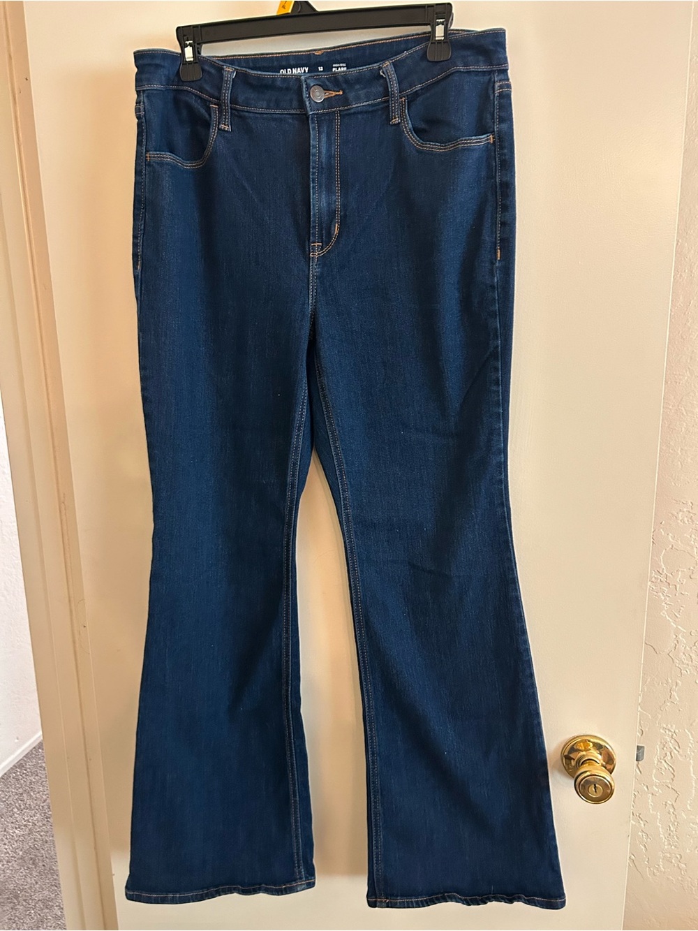💙3 for $25💙Old Navy  Dark Blue Flare Jeans - Women's Wide Leg